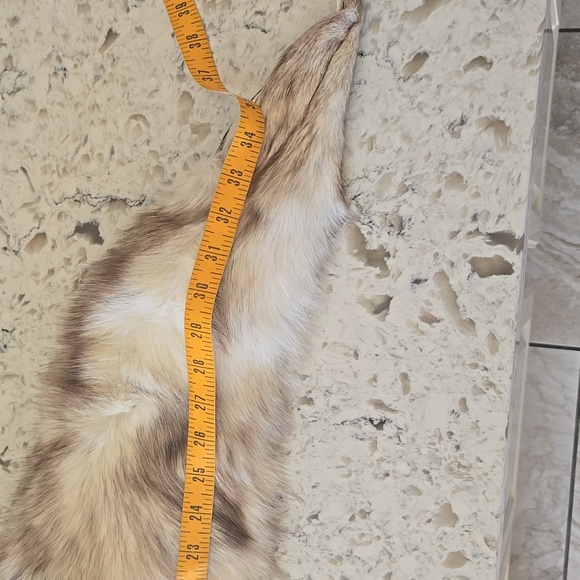 Fox Fur Luxurious 3pcs NWOT Genuine Hat, Cape and Scarf - Picture 10 of 14